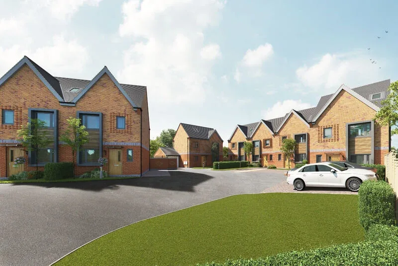 View of Rosambeve Court from Blakesmere Avenue